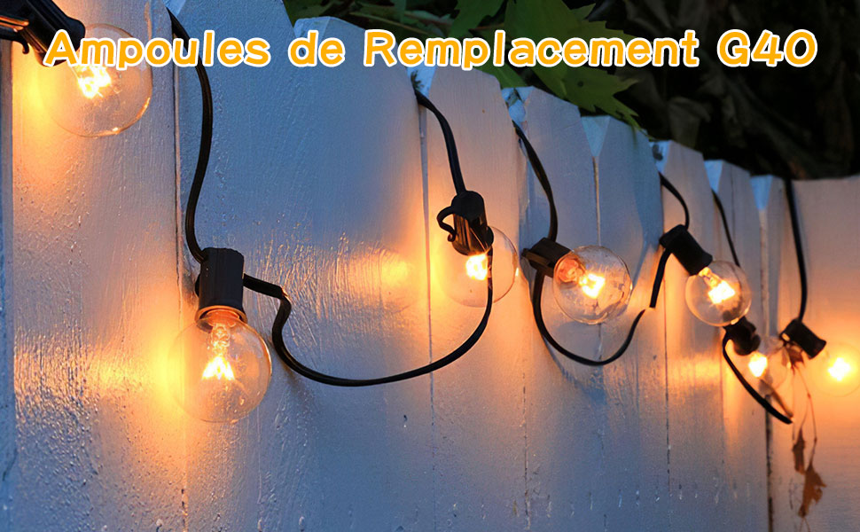 ampoule de remplacement g40