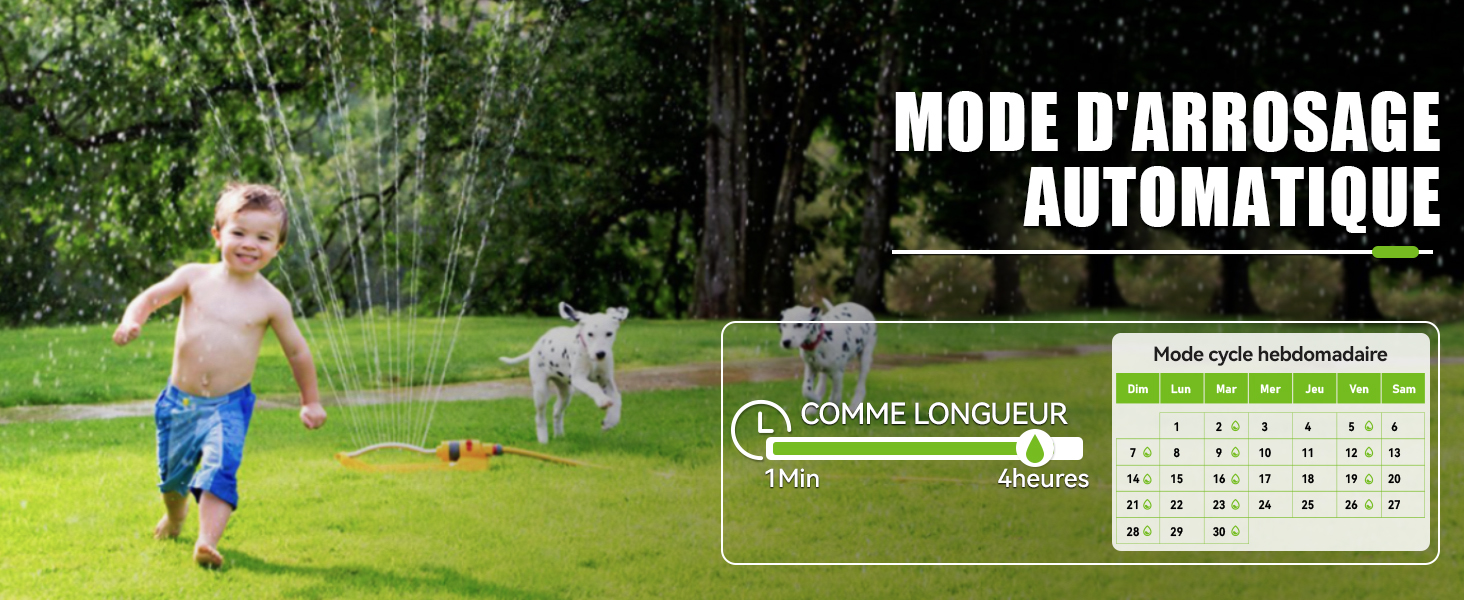 programmateur arrosage 2 voies