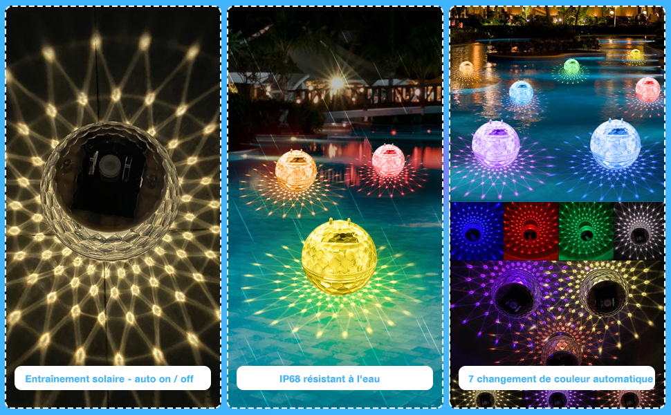 Lampe Piscine Solaire