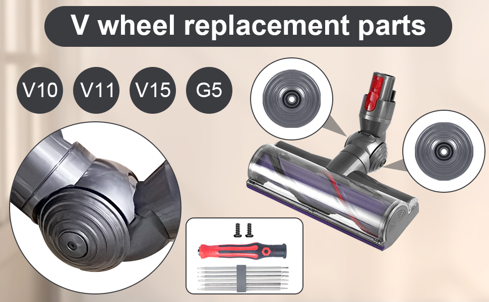 Heykewi pièces de rechange pour Dyson V10 V11 V15 G5