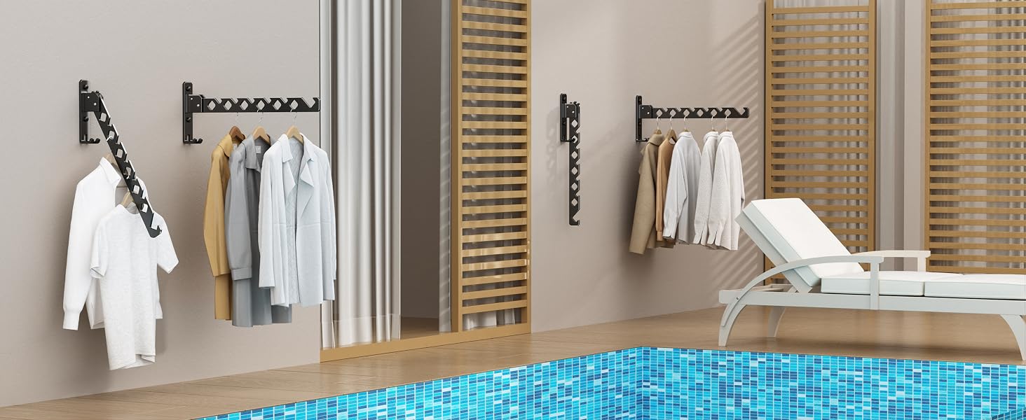 wall mounted drying rack