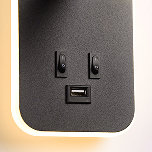 Bouton et USB