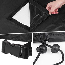 click and drawstring