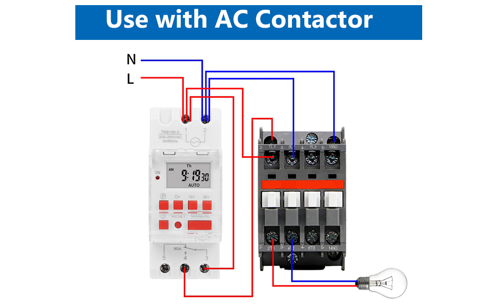 AC 85~265V 30A Timer Switches