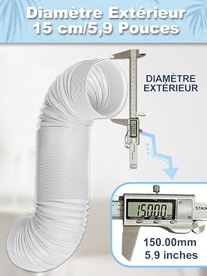tuyau évacuation climatiseur mobile