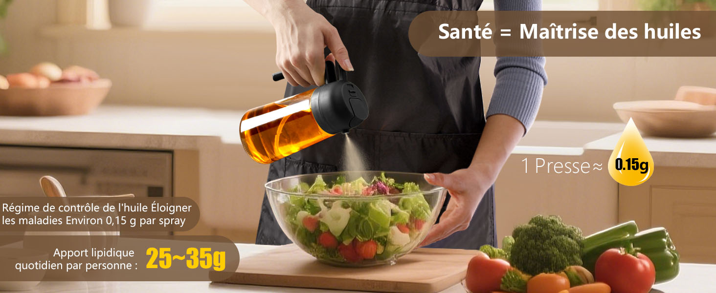 Ölsprüher zum Kochen