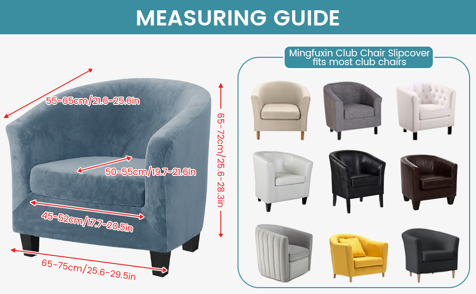 Club Chair Slipcover 