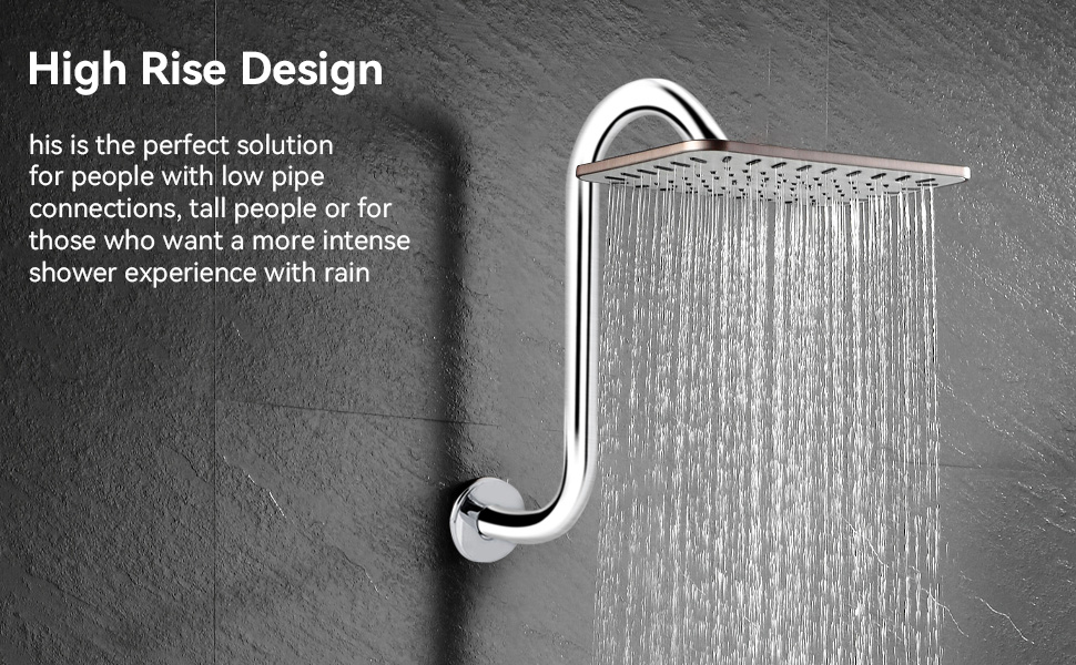 Shower Head Riser Pipe