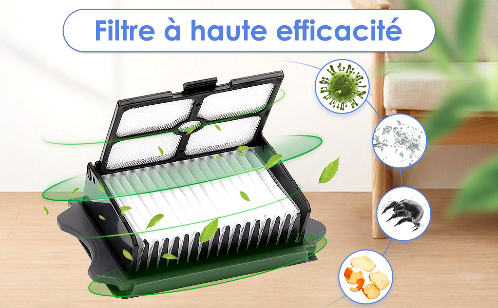 Replacement Brush Rollers and HEPA Filters Compatible with Tineco Floor ONE S5