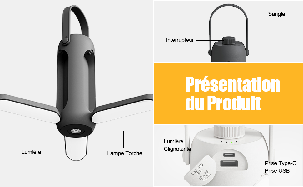 LED Lanterne Camping