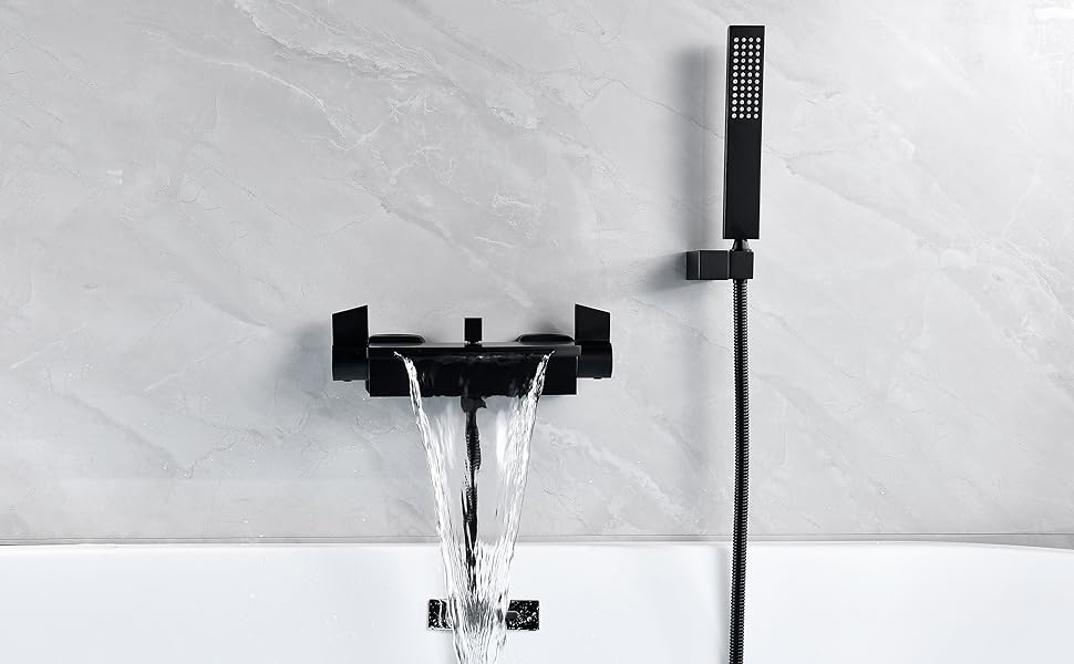 Badewannenarmatur Wasserfall