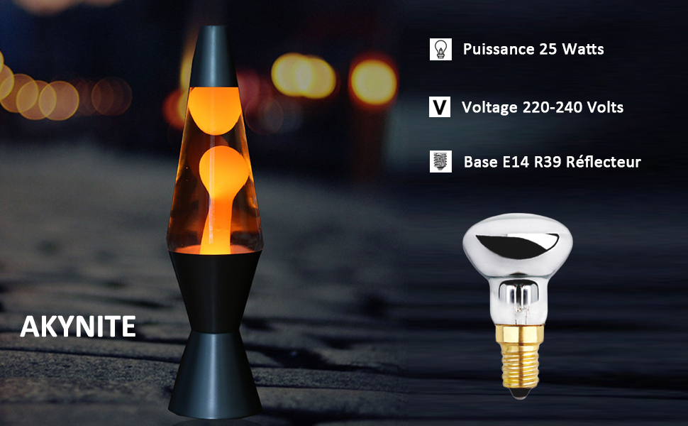 ampoule lave lampe