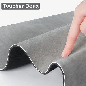 Zuzcher Tapis de Bain Antidérapant Absorbant Tapis Salle de Bain Doux Séchage Rapide