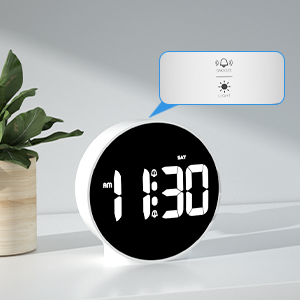 Digitaluhr mit Snooze-Funktion 5 Minuten