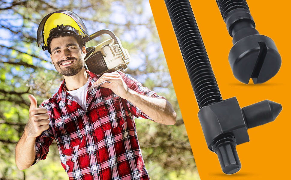 2pcs Chaîne Vis de réglage du Tendeur pour Husqvarna