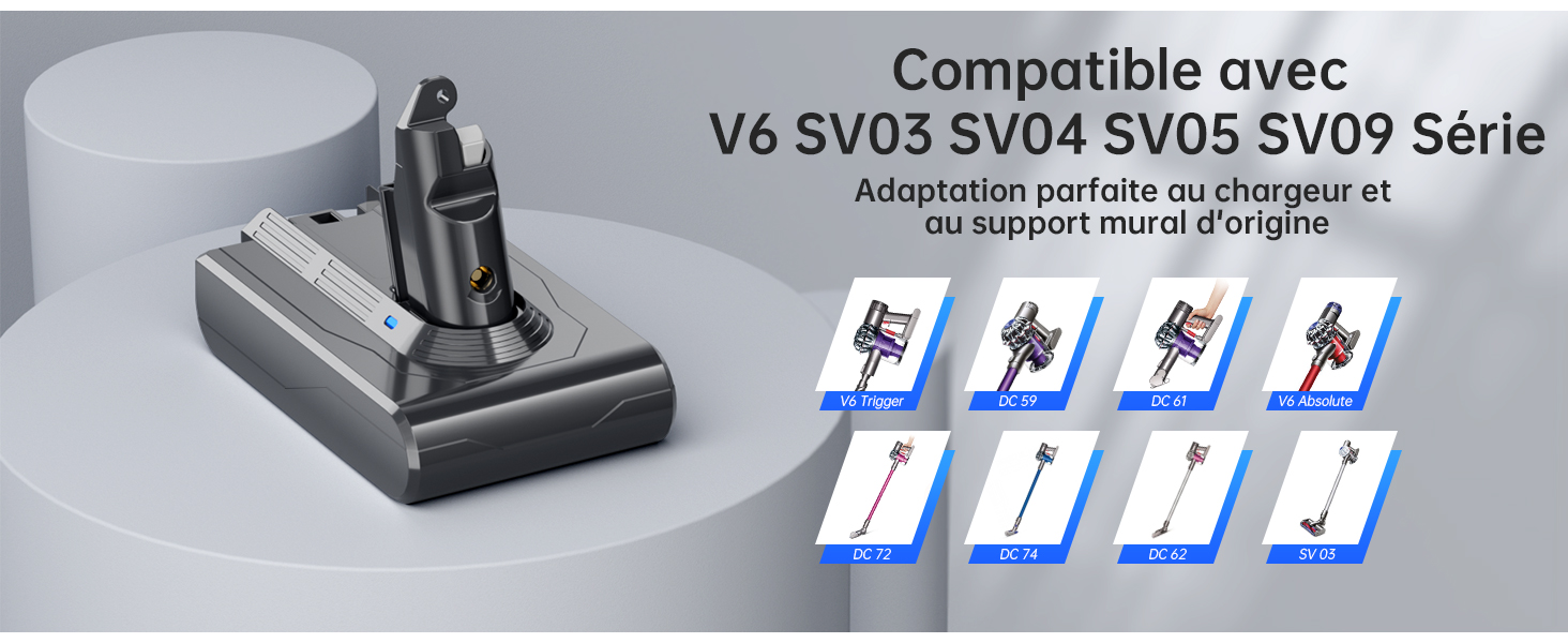 dyson v6 batterie
