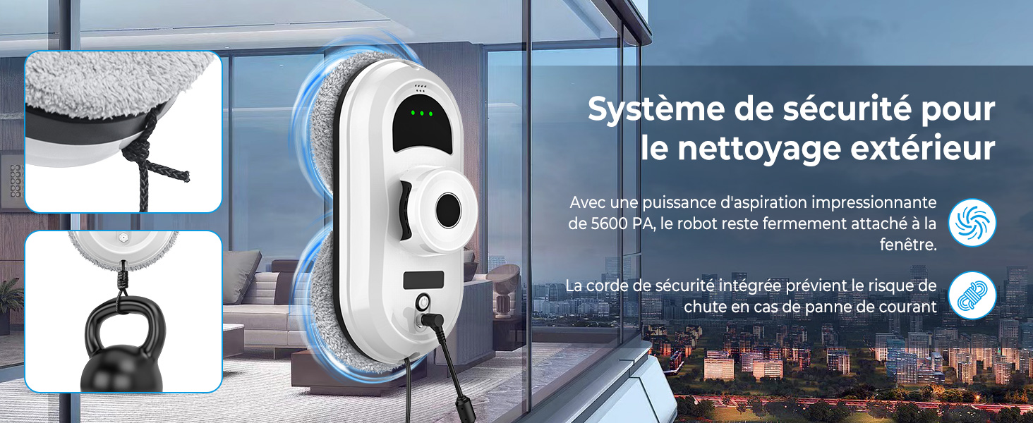 Robot Nettoyeur de Vitre