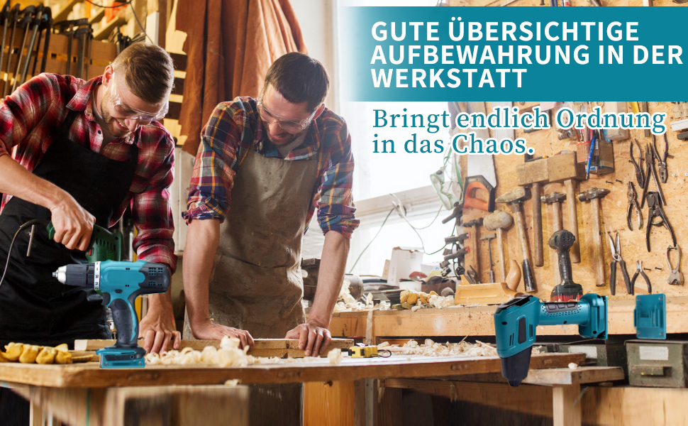 Support mural porte-outils pour Makita 18 V