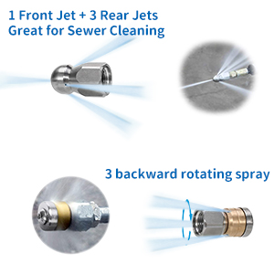 Kit jet d'égout