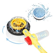 Brosse de lavage de voiture rotative à 360