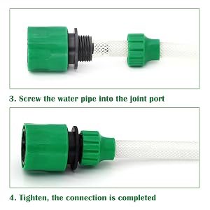 Raccords de Tuyau d'Arrosage en Plastique