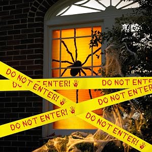 Halloween Caution Tape