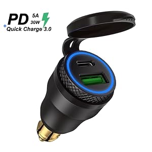 DIN Hella Plug to USB Charger