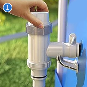Pool Plunger Valve Plus pour piscine hors sol