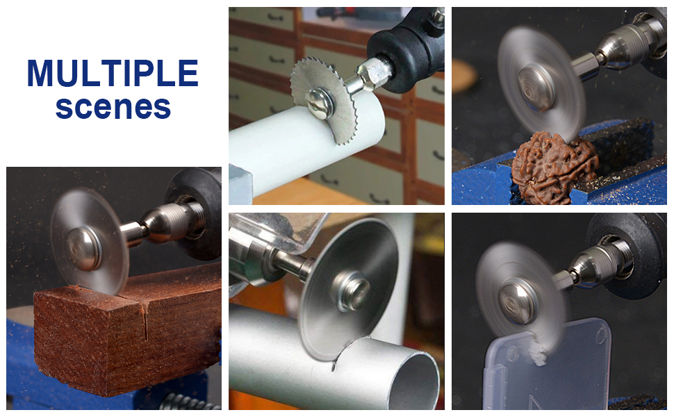 Ensemble de disques de coupe,  Lames de scie circulaire multifonctionnelles, dremel Outils rotatifs