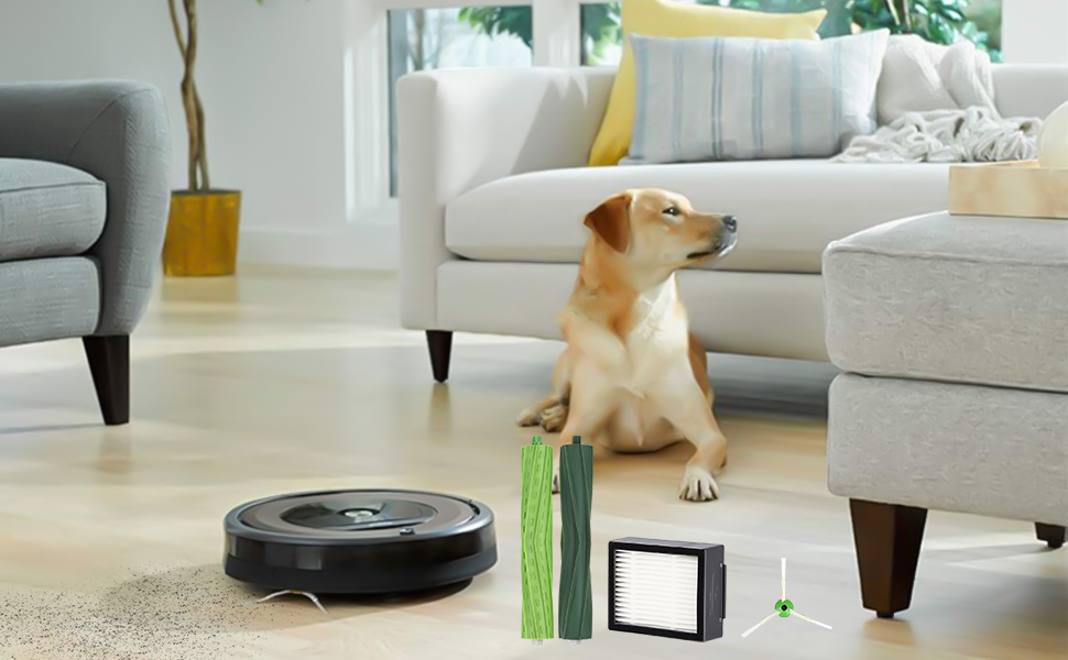 Pièces de Rechange pour iRobot Roomba E5 E6 i7 i7+ i3 i3+ i4 i4+ i6 i6+ j7 j7+