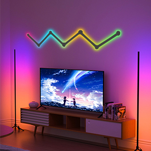 Wall Sconces for Gaming TV Bedroom Streaming