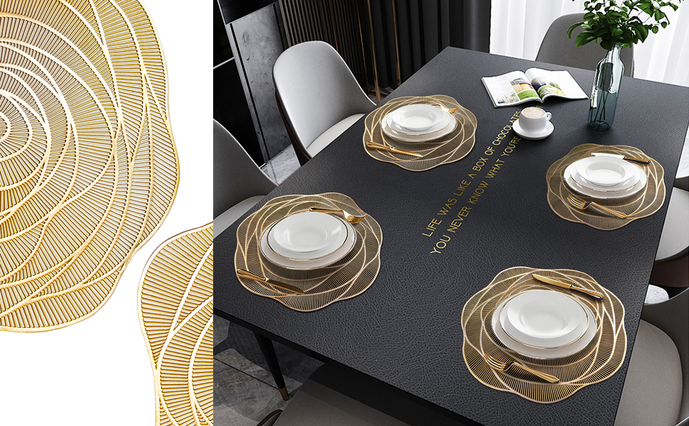 set de table rond