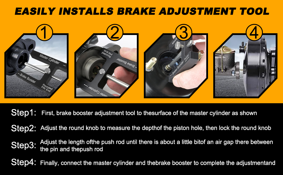 brake adjustment tool brake booster adjustment tool brake spring tool brake pad gauge brake booster 