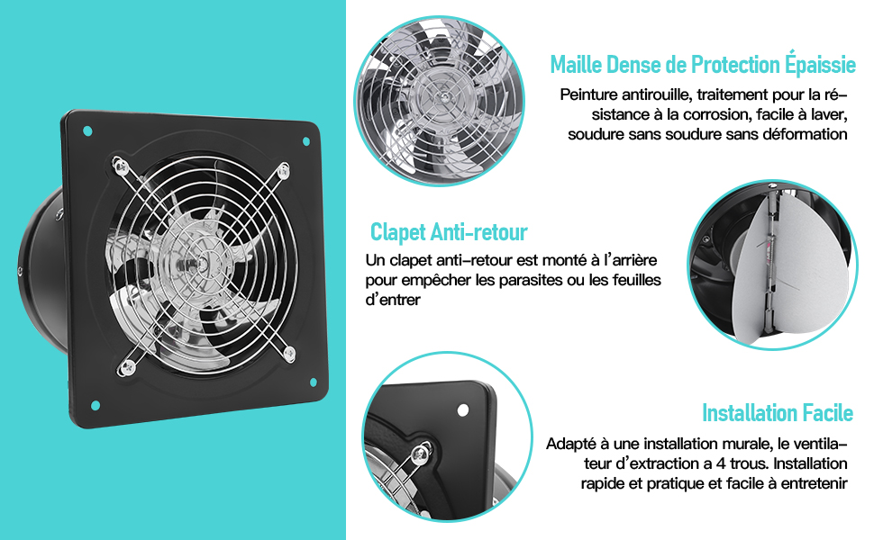 MEKOTRIN Ventilateur