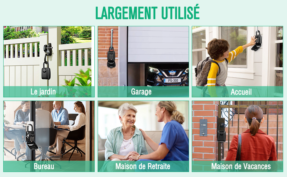 Robuste et Durable Boite a Clefs