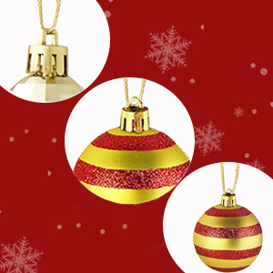 Boules de Noël en Plastique