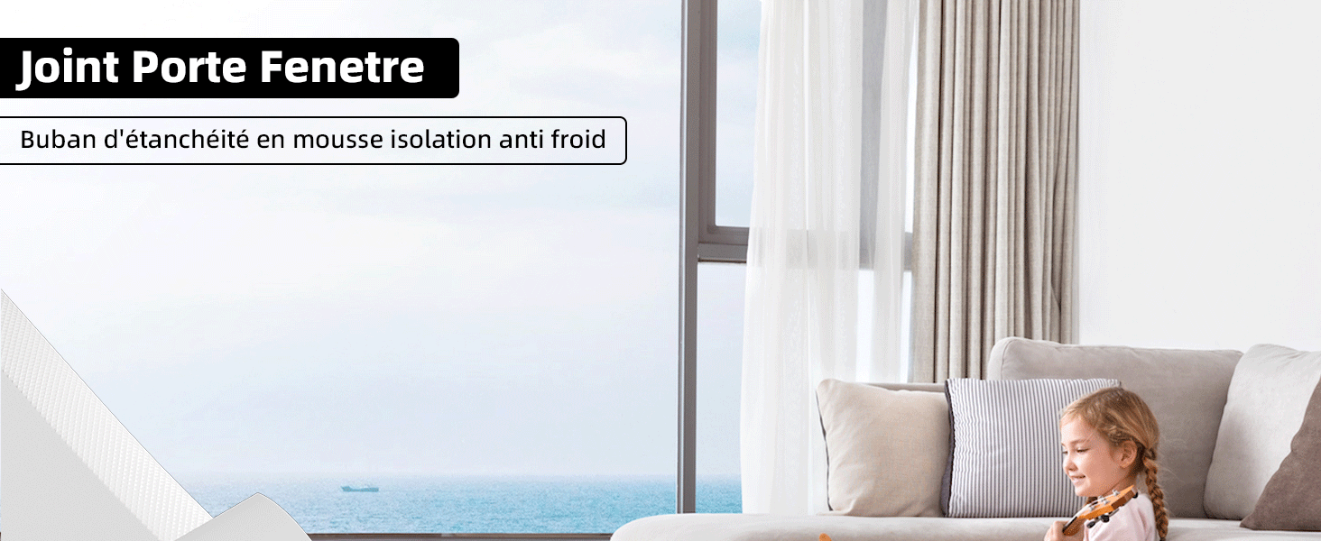 Joint de Fenetre et Porte Isolation Anti Froid