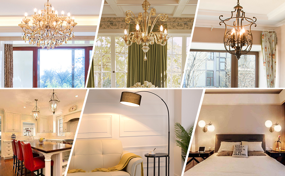 Vintage E14 LED-Kerzenlampe