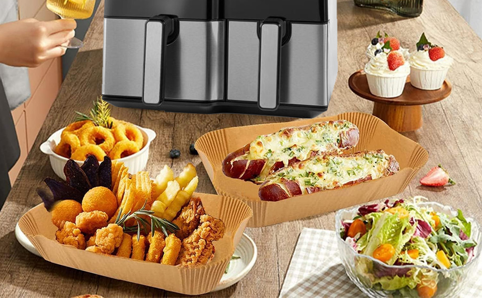 papier cuisson air fryer