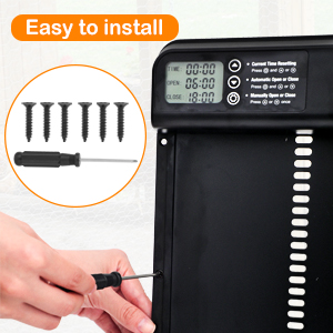 Facile à installer