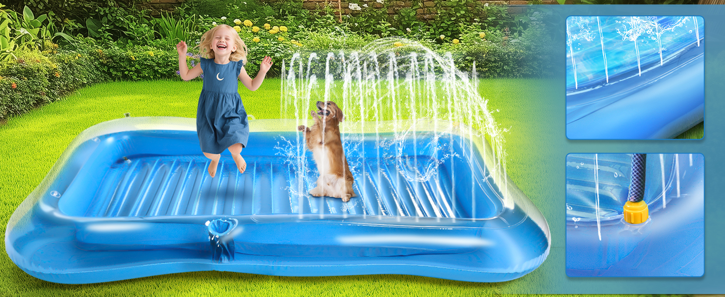 Poolmatratze mit Kissen