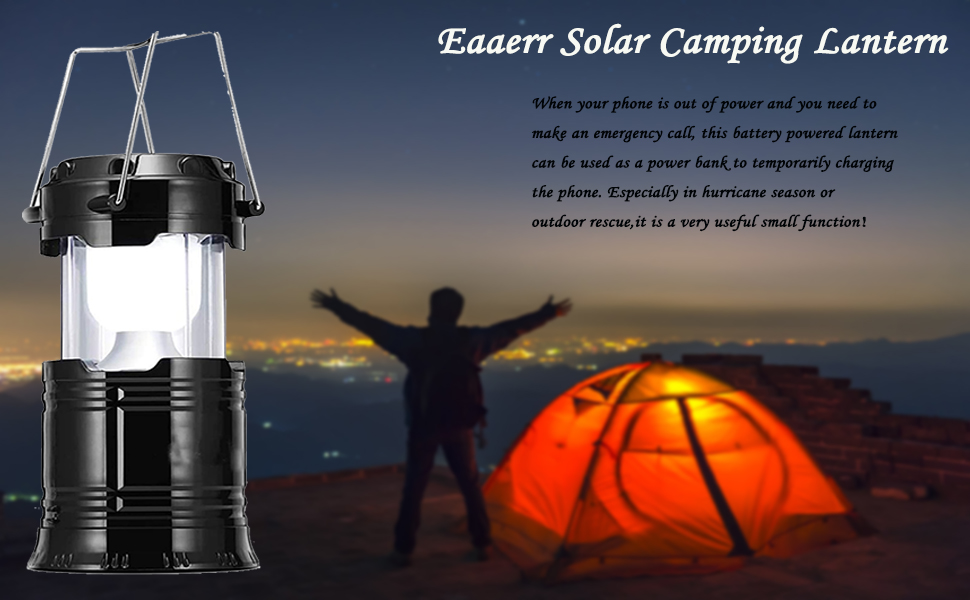 Lampe solaire de camping