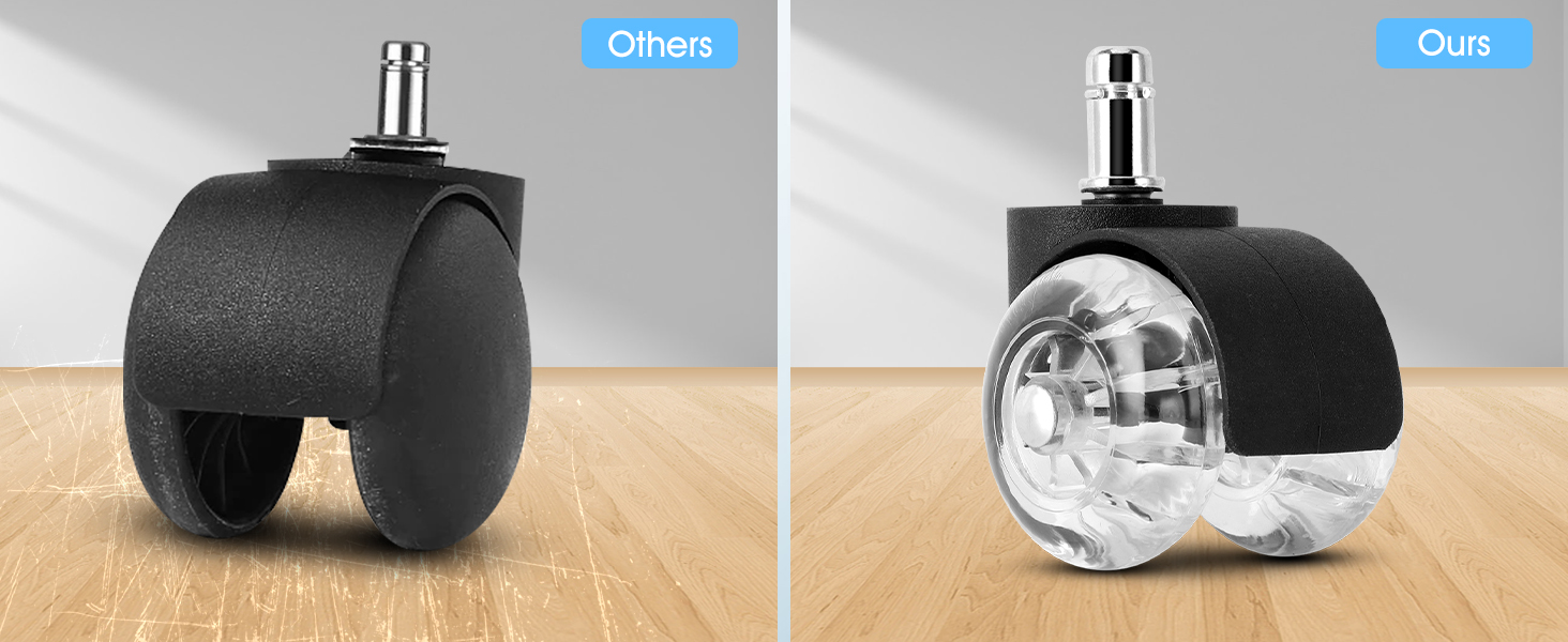 5 Casters Office Chair Casters