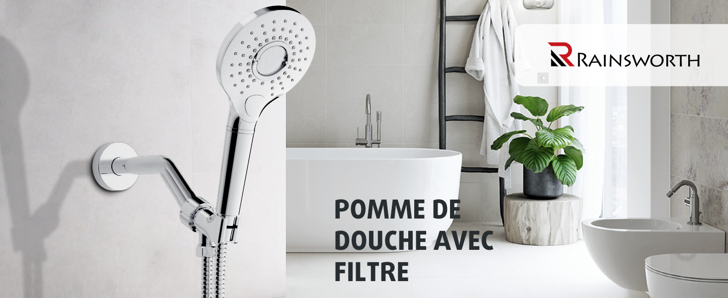 Pommeau de Douche avec Filtre