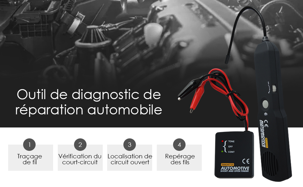 Testeur de circuit automobile