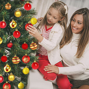 Boules de Noël en Plastique