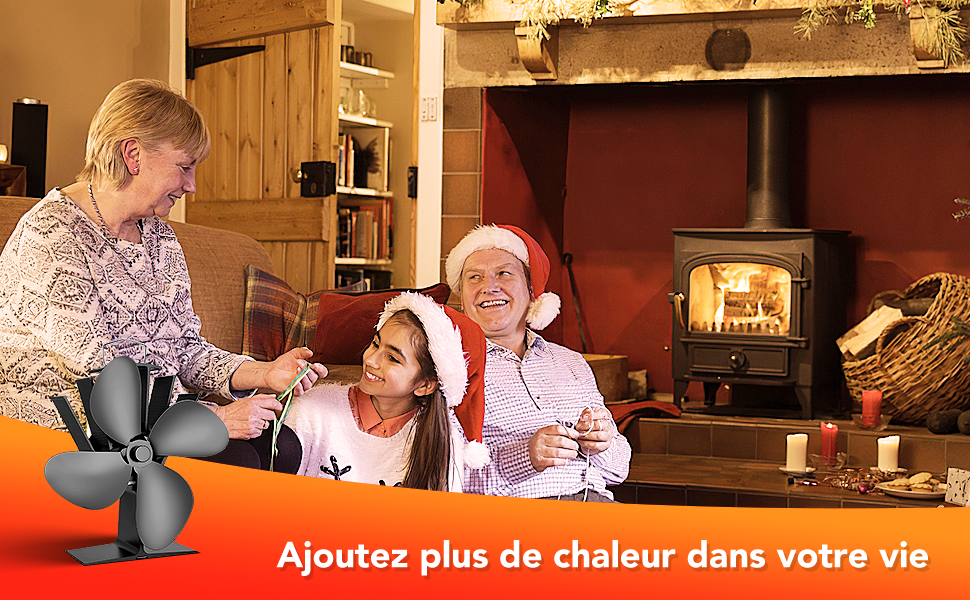 ventilateur poele à bois