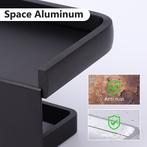 Waterproof toilet roll holder aluminum rust remover