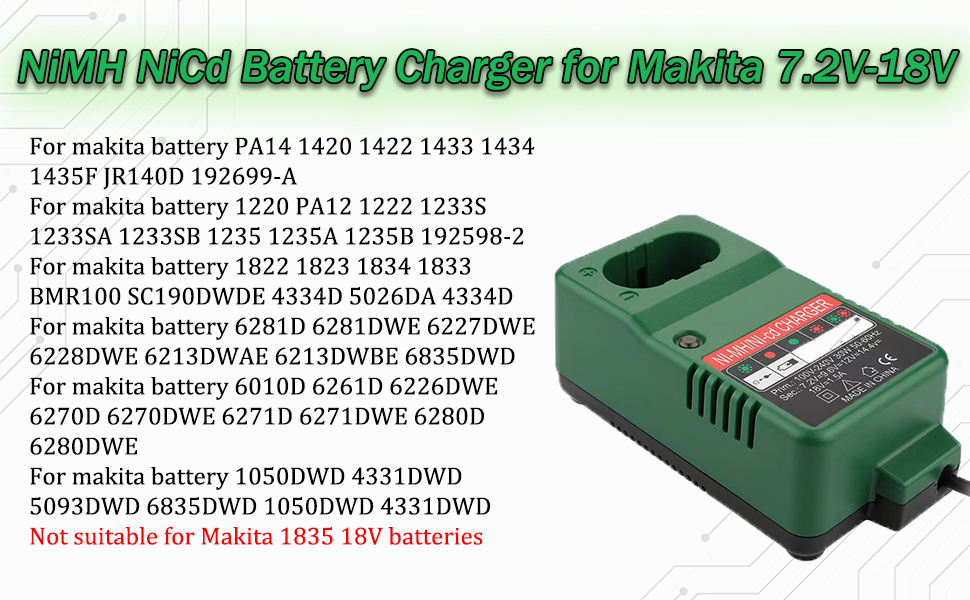 Chargeur de batterie DC1804T