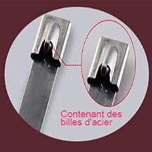 Collier de serrage en acier inoxydable